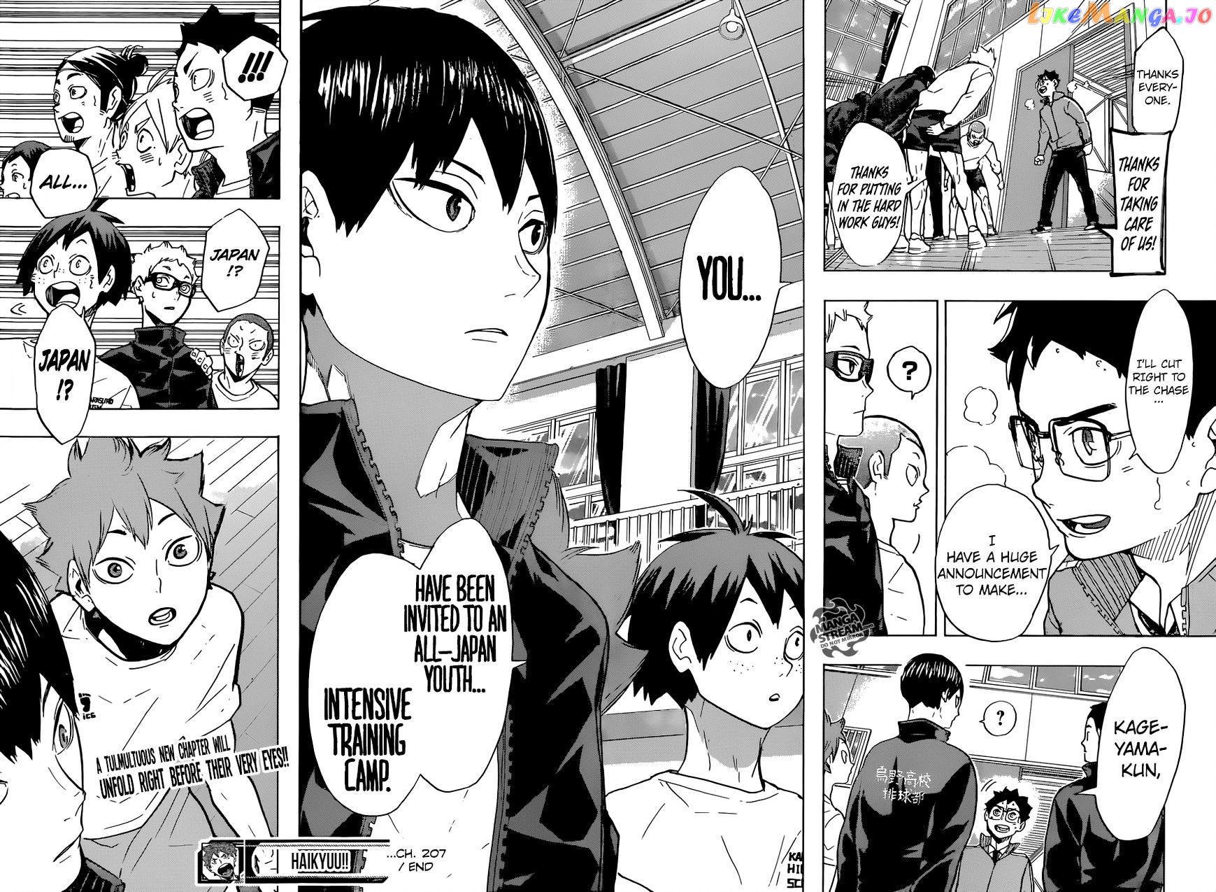 Haikyuu!!, Chapter 207 image 19